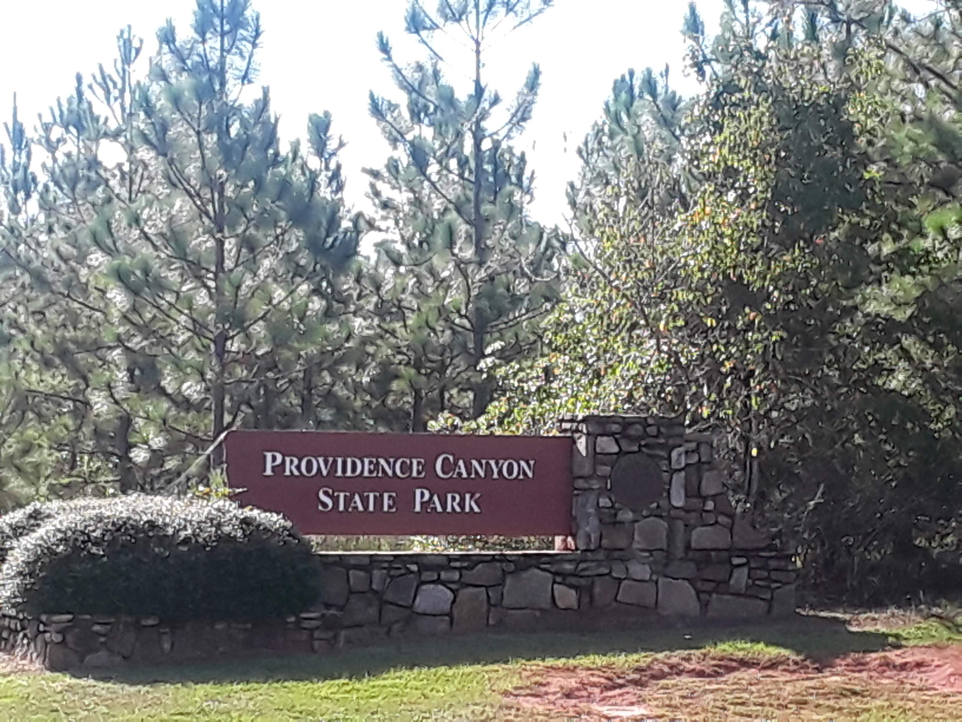 Rich result on Google's SERP when searching for 'Providence Canyon State Park' or 'Providence Canyon'